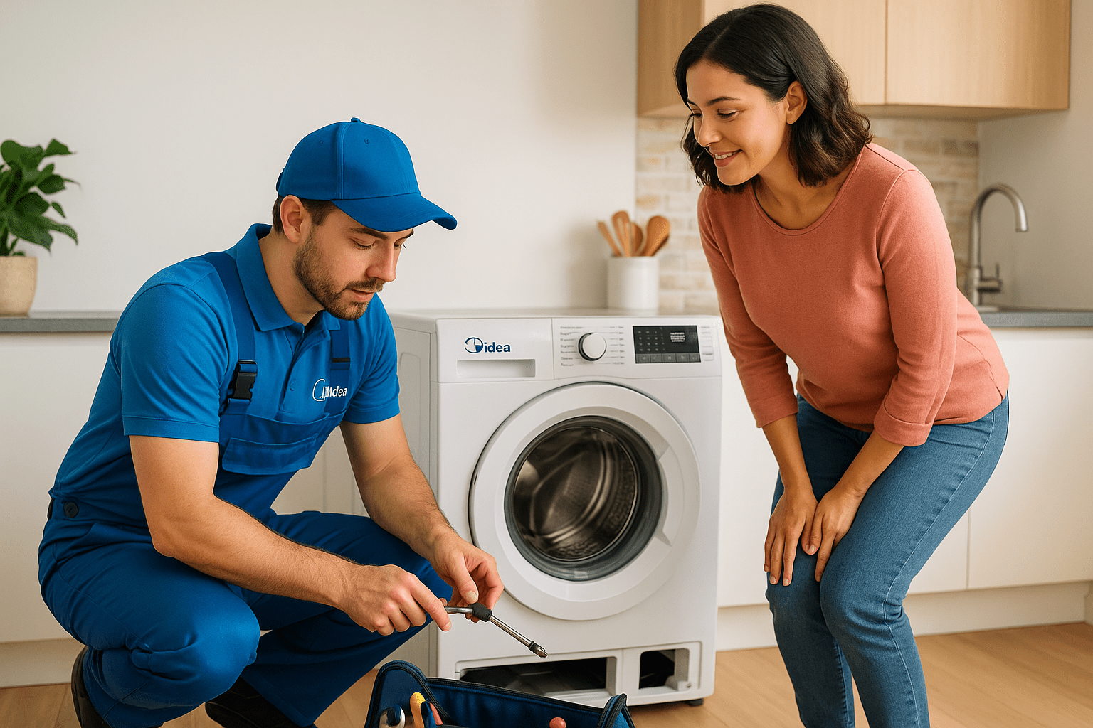 Reparación lavadoras Midea en Tenerife